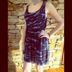 Faux wrap dress Navy Blue Size M